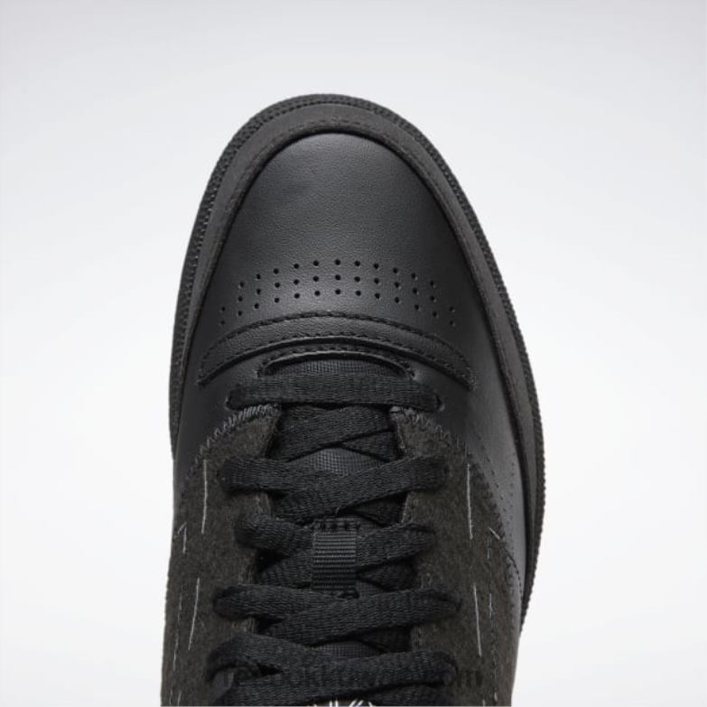 أسود / أبيض ftwr maison margiela club c ذاكرة الأحذية Reebok 0NZ0F332 - Image 8