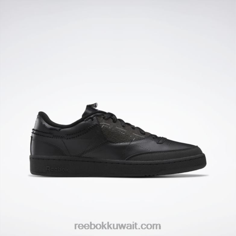 أسود / أبيض ftwr maison margiela club c ذاكرة الأحذية Reebok 0NZ0F332 - Image 1