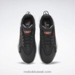 أسود أساسي / أبيض فاتح / برتقالي حل أحذية كرة السلة منتصف Reebok 0NZ0F227 - Image 6