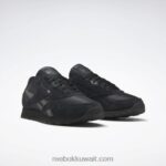 أسود أساسي / رمادي نقي 7 أحذية الرجال النايلون الكلاسيكية Reebok 0NZ0F1078 - Image 3