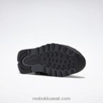 أسود أساسي / رمادي نقي 8 حذاء مهاريشي الجلدي الكلاسيكي ريب ستوب Reebok 0NZ0F356 - Image 5
