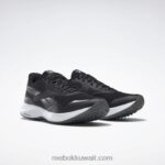 أسود الأساسية / رمادي نقي 7 / أبيض ftwr أحذية الجري التي لا نهاية لها 3 للرجال Reebok 0NZ0F1125 - Image 3