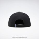 أسود الكلاسيكية ناقلات شقة الذروة قبعة Reebok 0NZ0F1007 - Image 2
