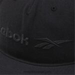 أسود الكلاسيكية ناقلات شقة الذروة قبعة Reebok 0NZ0F1007 - Image 3