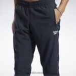 أسود الليل كلاسيكيات ناقلات السراويل المسار Reebok 0NZ0F282 - Image 6