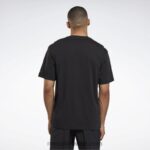 أسود تي شيرت برسومات كبيرة الحجم من لي ميلز Reebok 0NZ0F752 - Image 3