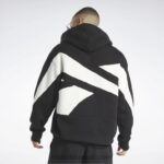 أسود / طباشير هوديي فخور العلامة التجارية الكلاسيكية Reebok 0NZ0F293 - Image 3