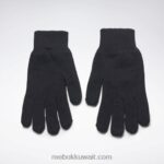 أسود قفازات شعار الرياضة الأساسية Reebok 0NZ0F1021 - Image 2