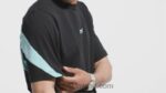 أسود كلاسيك فخور تي شيرت العلامة التجارية Reebok 0NZ0F355 - Image 2