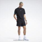 أسود كلاسيك فخور تي شيرت العلامة التجارية Reebok 0NZ0F355 - Image 5