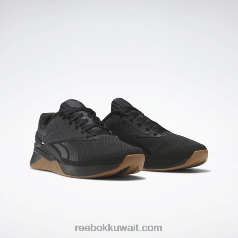 أسود كور / رمادي نقي 7 / ريبوك لي 3 أحذية nano x3 Reebok 0NZ0F24 - Image 4