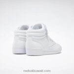 أطفال أبيض أحذية هاي حرة - مدرسة ابتدائية Reebok 0NZ0F1372 - Image 4