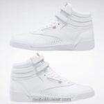 أطفال أبيض أحذية هاي حرة - مدرسة ابتدائية Reebok 0NZ0F1372 - Image 10