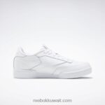 أطفال أبيض / رمادي شفاف أحذية نادي ج - مدرسة ابتدائية Reebok 0NZ0F1394 - Image 2