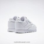 أطفال أبيض ftwr أحذية جلدية كلاسيكية - طفل صغير Reebok 0NZ0F1376 - Image 4