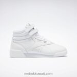 أطفال أبيض ftwr حذاء هاي فري ستايل - مرحلة ما قبل المدرسة Reebok 0NZ0F1414
