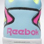 أطفال أزرق رقمي / وردي ذري / أصفر حامض أحذية محكمة bb4500 - مرحلة ما قبل المدرسة Reebok 0NZ0F1370 - Image 8