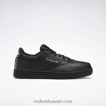 أطفال أسود / فحم أحذية نادي ج - مدرسة ابتدائية Reebok 0NZ0F1436