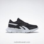 أطفال الأساسية أسود / أبيض ftwr حذاء zig dynamica 2 - مرحلة ما قبل المدرسة Reebok 0NZ0F1420