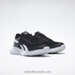أطفال الأساسية أسود / أبيض ftwr حذاء zig dynamica 2 - مرحلة ما قبل المدرسة Reebok 0NZ0F1420 - Image 3
