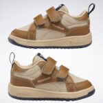 أطفال البرية البني / الصحراء / ناقلات البحرية حذاء ويبك المشبك منخفض - طفل صغير Reebok 0NZ0F1438 - Image 9