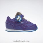 أطفال انتهازي الأرجواني / السحر الأرجواني / الطاقة الزرقاء حذاء Peppa Pig Classic Jogger 3 1v - طفل صغير Reebok 0NZ0F1423