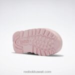أطفال توهج وردي أحذية جلدية كلاسيكية - طفل صغير Reebok 0NZ0F1453 - Image 5