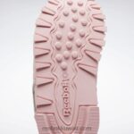 أطفال توهج وردي أحذية جلدية كلاسيكية - طفل صغير Reebok 0NZ0F1453 - Image 8