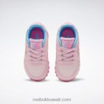 أطفال توهج وردي / وردي ذري حذاء ستيب اند فلاش جلدي كلاسيكي - طفل صغير Reebok 0NZ0F1397 - Image 6