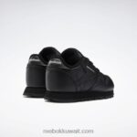 أطفال جوهر أسود أحذية جلدية كلاسيكية - طفل صغير Reebok 0NZ0F1393 - Image 4