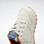 أطفال طباشير / أزرق فولاذي s23-r أحذية جلدية كلاسيكية - طفل صغير Reebok 0NZ0F1387 - Image 7