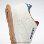 أطفال طباشير / أزرق فولاذي s23-r حذاء جلدي كلاسيكي - مدرسة ابتدائية Reebok 0NZ0F1399 - Image 8