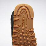 أطفال كور أسود / صمغ مطاطي ريبوك 02 أحذية جلدية كلاسيكية - طفل صغير Reebok 0NZ0F1424 - Image 8