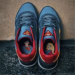 أطفال متفائل باللون الأزرق / redtastic / أصفر ضبابي أحذية جلدية كلاسيكية DC - مدرسة ابتدائية Reebok 0NZ0F1390 - Image 2