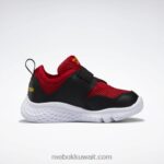 أطفال ناقلات الأحمر / الأساسية السوداء / الأصفر دائما ويبوك فليكس سبرينت - طفل صغير Reebok 0NZ0F1452 - Image 2