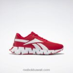 أطفال ناقلات الأحمر / ftwr الأبيض حذاء منعرج ديناميكا 2 - مدرسة ابتدائية Reebok 0NZ0F1416