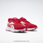 أطفال ناقلات الأحمر / ftwr الأبيض حذاء منعرج ديناميكا 2 - مدرسة ابتدائية Reebok 0NZ0F1416 - Image 3