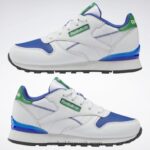 أطفال ftwr أبيض / أزرق متجه حذاء فلاش كلاسيك ستيب اند فلاش - مرحلة ما قبل المدرسة Reebok 0NZ0F1402 - Image 9