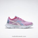 أطفال icono وردي / وردي حاد / أبيض ftwr حذاء بيبا بيج منعرج ديناميكا 2 - مرحلة ما قبل المدرسة Reebok 0NZ0F1405
