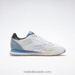 الأزرق القطبي / الأزرق القاسي / الأسود الأساسي حذاء جلد كلاسيكي ستريت فايتر Reebok 0NZ0F929 - Image 3