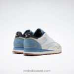 الأزرق القطبي / الأزرق القاسي / الأسود الأساسي حذاء جلد كلاسيكي ستريت فايتر Reebok 0NZ0F929 - Image 5