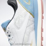 الأزرق القطبي / الأزرق القاسي / الأسود الأساسي حذاء جلد كلاسيكي ستريت فايتر Reebok 0NZ0F929 - Image 8