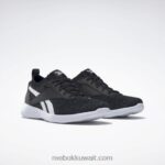 الأساسية أسود / أبيض ftwr أحذية المشي لمسافات طويلة Reebok 0NZ0F272 - Image 3