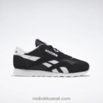 الأساسية أسود / أبيض ftwr أحذية نسائية نايلون كلاسيكية Reebok 0NZ0F102