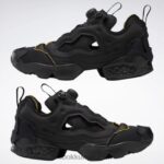 الأساسية أسود / أبيض ftwr / أسود-أبيض ميزون مارغيلا instapump الغضب ذاكرة الأحذية Reebok 0NZ0F357 - Image 9