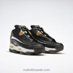الأساسية أسود / أبيض ftwr / rbk نحاس الجواب dmx أحذية كرة السلة Reebok 0NZ0F56 - Image 3