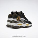 الأساسية أسود / أبيض ftwr / rbk نحاس الجواب dmx أحذية كرة السلة Reebok 0NZ0F56 - Image 4