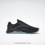 الأساسية أسود / أزرق لؤلؤي / أبيض ftwr أحذية نسائية nano x3 Reebok 0NZ0F53 - Image 2