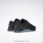 الأساسية أسود / أزرق لؤلؤي / أبيض ftwr أحذية نسائية nano x3 Reebok 0NZ0F53 - Image 4