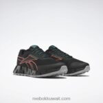 الأساسية أسود / برتقالي مضيئة / البط البري الكلاسيكي حذاء zig dynamica 2 Adventure للرجال Reebok 0NZ0F1105 - Image 3